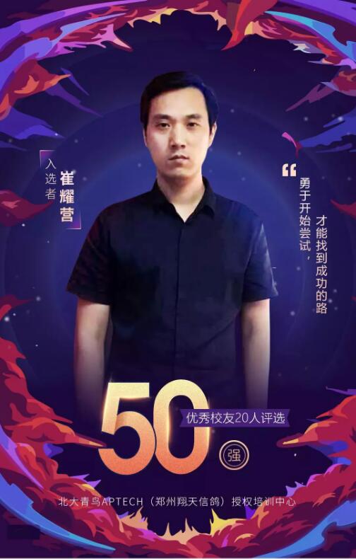 【北大青鳥20年共成長】鄭州翔天信鴿三位選手成功晉級50強