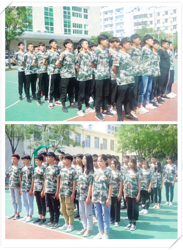 北大青鳥(niǎo)鄭州翔天信鴿啟蒙星軍訓(xùn)匯演
